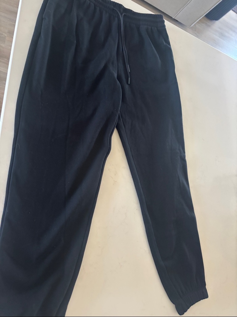 YITTY Black Women's Drawstring Jogger Pants Medium M